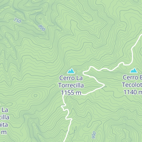 Map of Cerro La Torrecilla