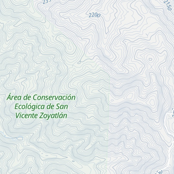 Map of Cerro Piedra Gris