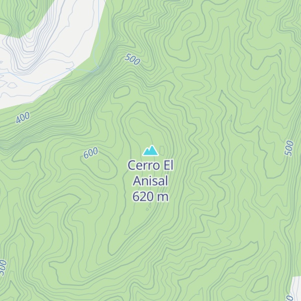Map of Cerro El Anisal