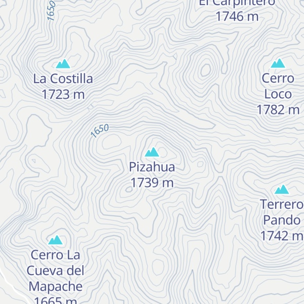 Map of Pizahua
