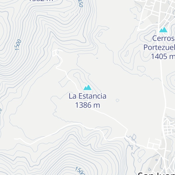 Map of La Estancia
