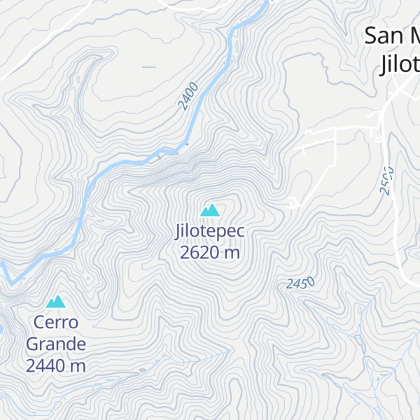Map of Jilotepec