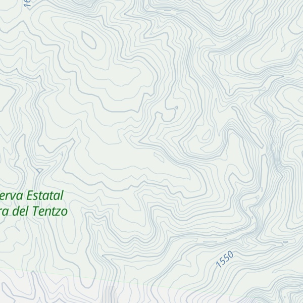 Map of Cerro Temascaltepec