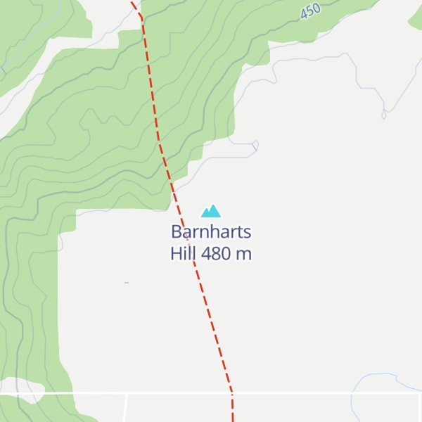 Map of Barnharts Hill