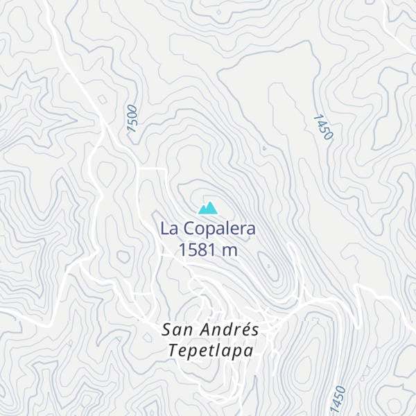 Map of La Copalera