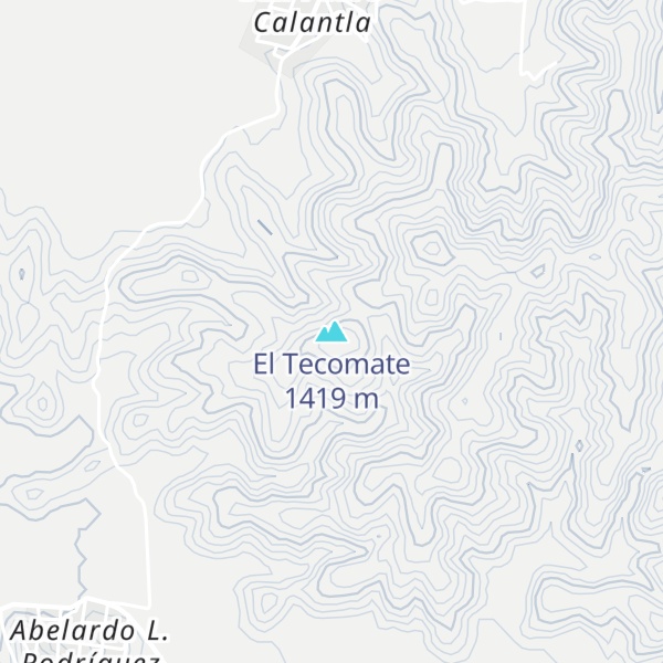 Map of El Tecomate