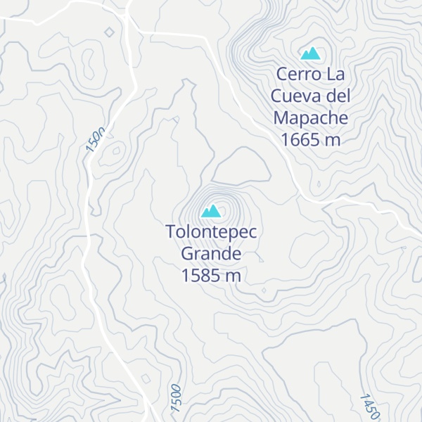 Map of Tolontepec Grande