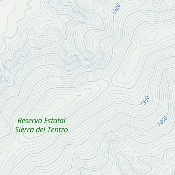 Map of Cerro El Tepemecate