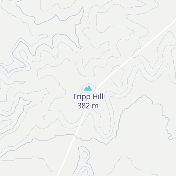 Map of Tripp Hill