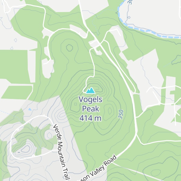 Map of Vogels Peak
