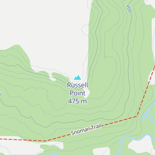Map of Russell Point