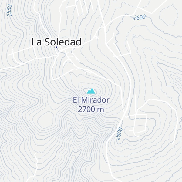 Map of El Mirador