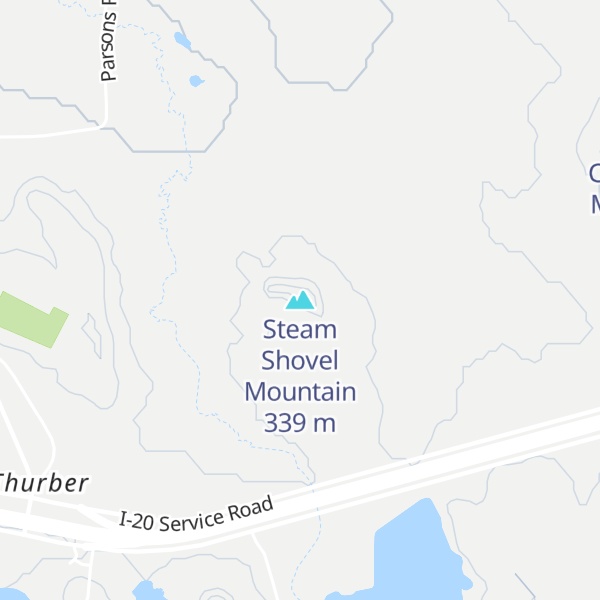 Map of Steam Shovel Mountain