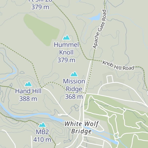 Map of Mission Ridge
