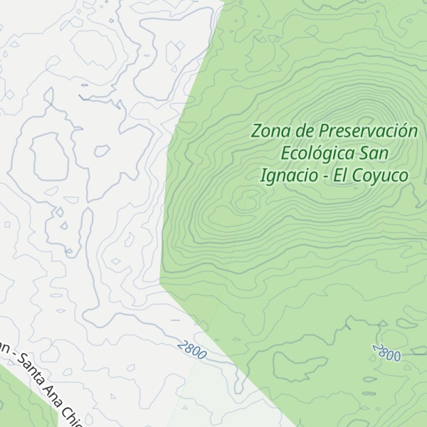 Map of Volcán Seco