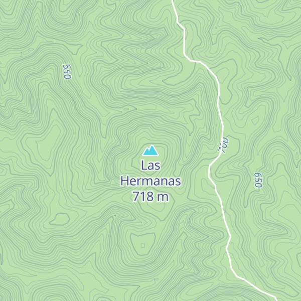 Map of Las Hermanas