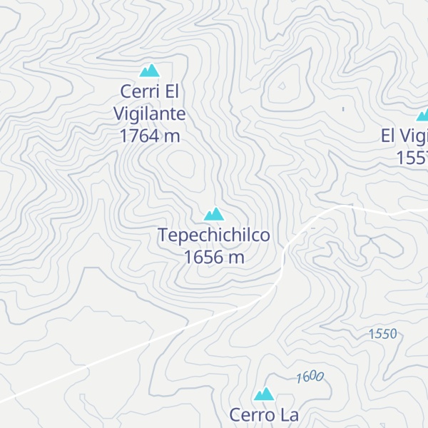 Map of Tepechichilco