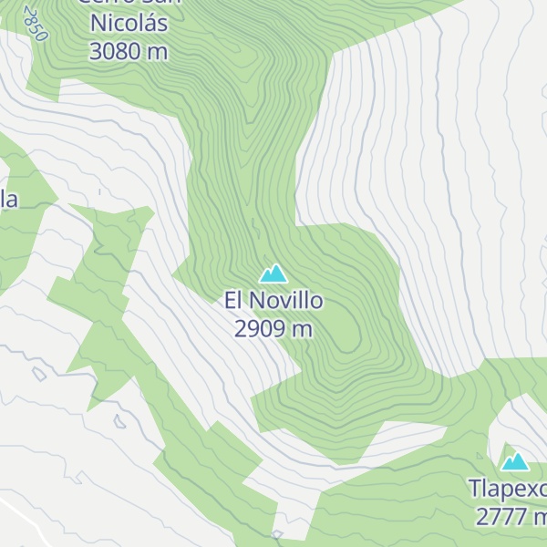 Map of El Novillo
