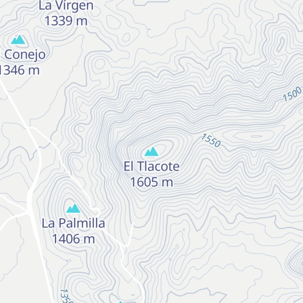 Map of El Tlacote