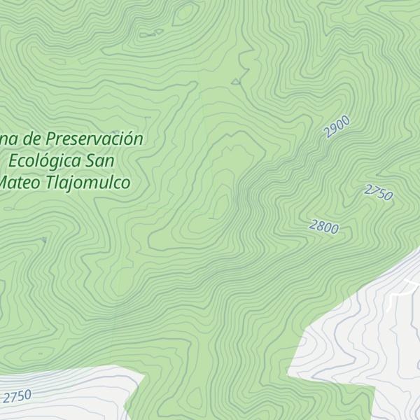 Map of Cerro El Agua Azul