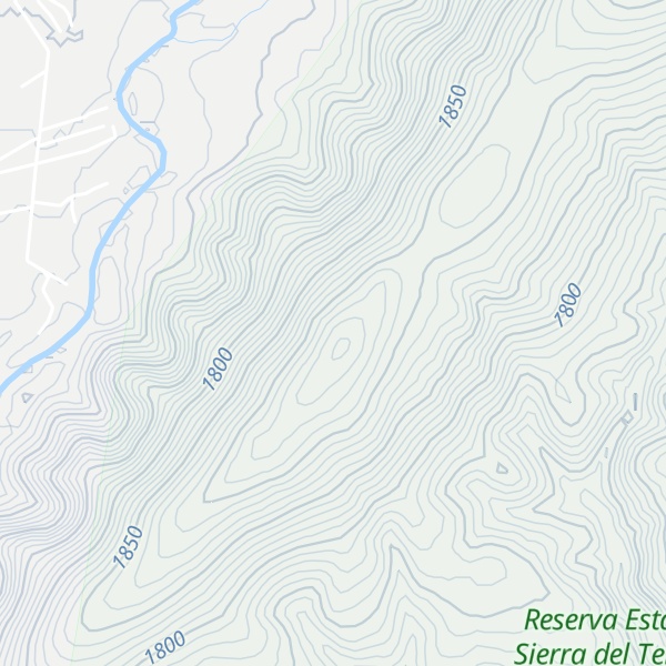 Map of Cerro Cuauhjotle
