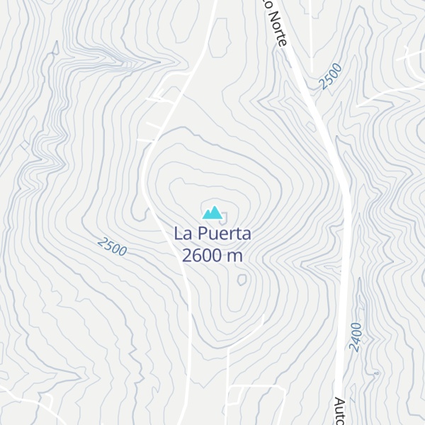 Map of La Puerta