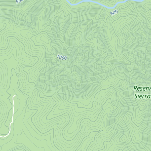 Map of Cerro Mariquita