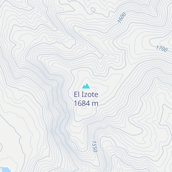 Map of El Izote
