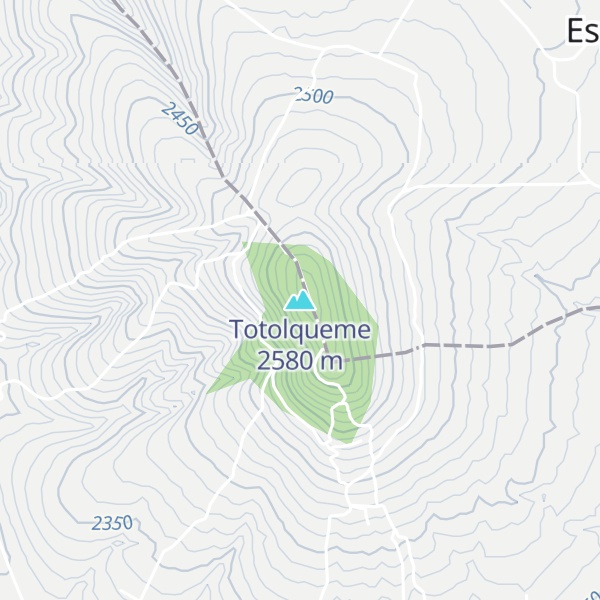 Map of Totolqueme