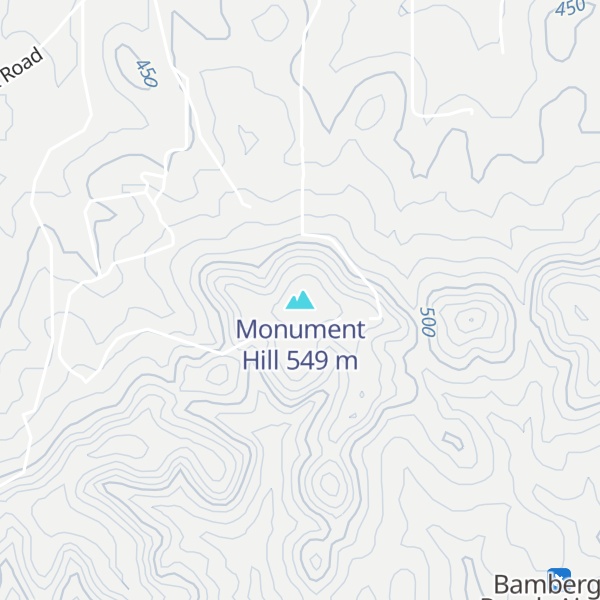 Map of Monument Hill