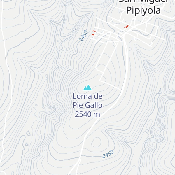 Map of Loma de Pie Gallo