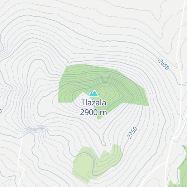 Map of Tlazala