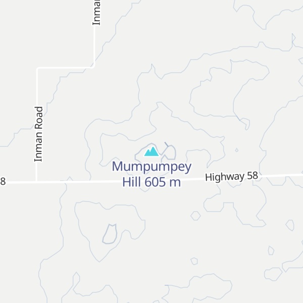 Map of Mumpumpey Hill