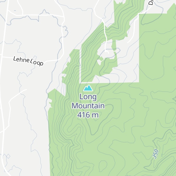 Map of Long Mountain
