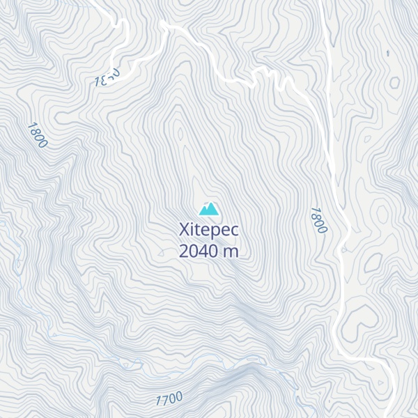 Map of Xitepec