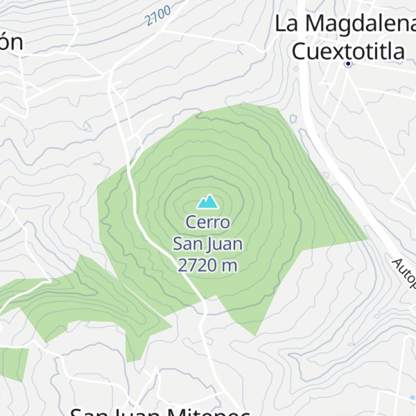 Map of San Juan