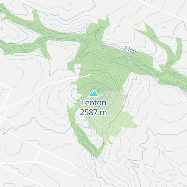 Map of Teoton