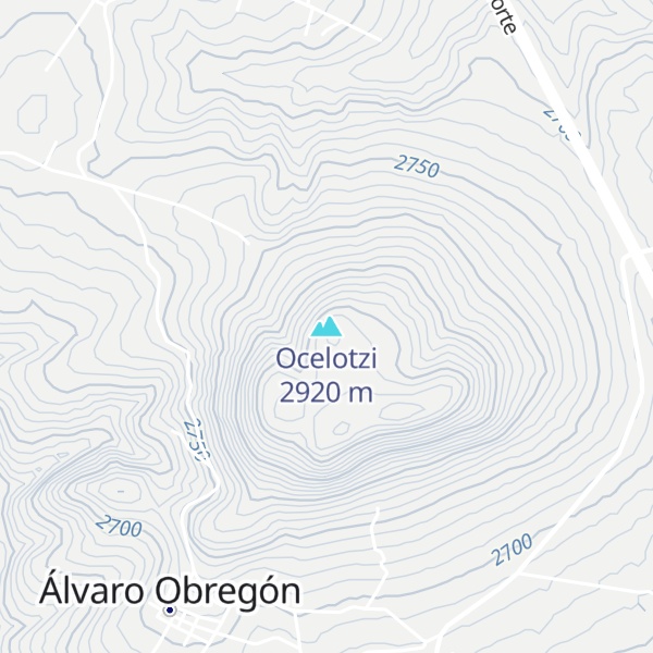 Map of Ocelotzi