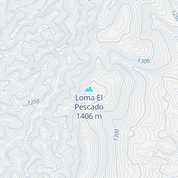 Map of Loma El Pescado