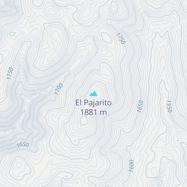 Map of El Pajarito
