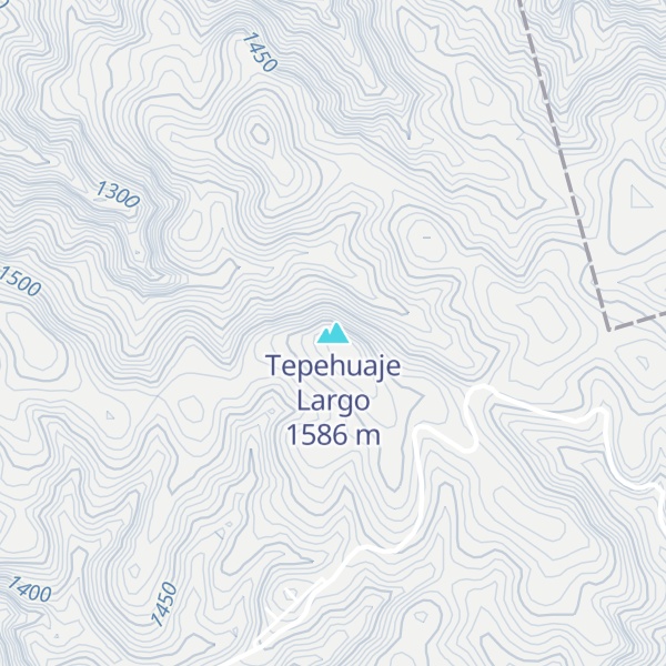 Map of Tepehuaje Largo