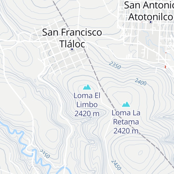 Map of Loma El Limbo