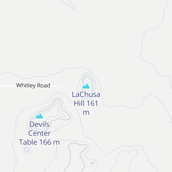 Map of LaChusa Hill