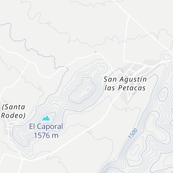 Map of Cerro Colorado