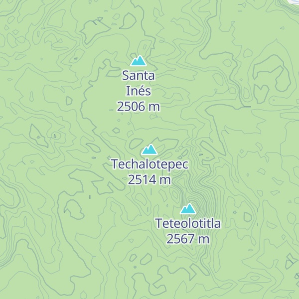 Map of Techalotepec