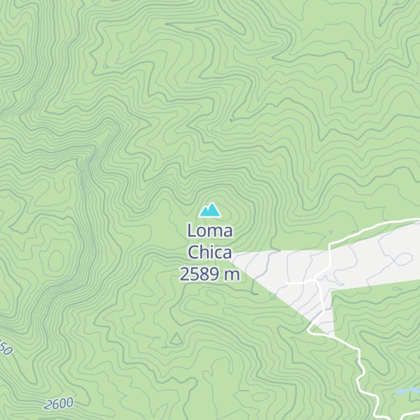 Map of Loma Chica