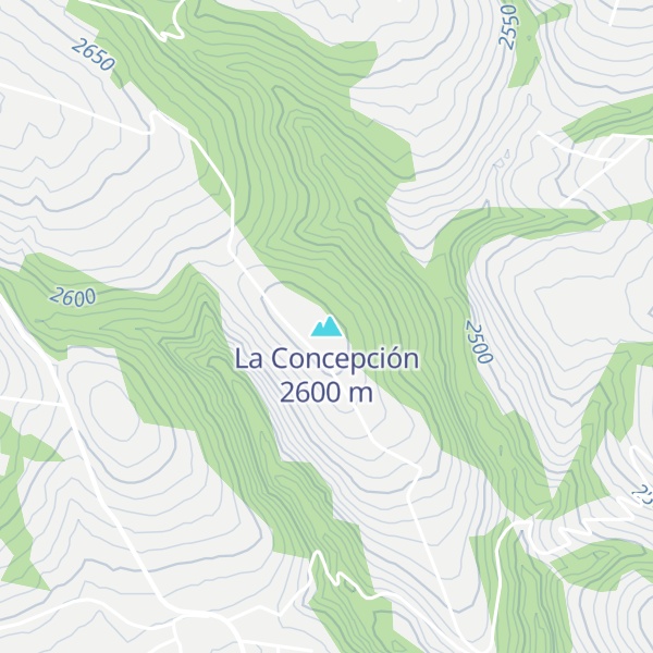 Map of La Concepción