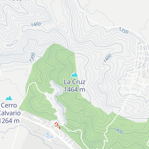 Map of La Cruz