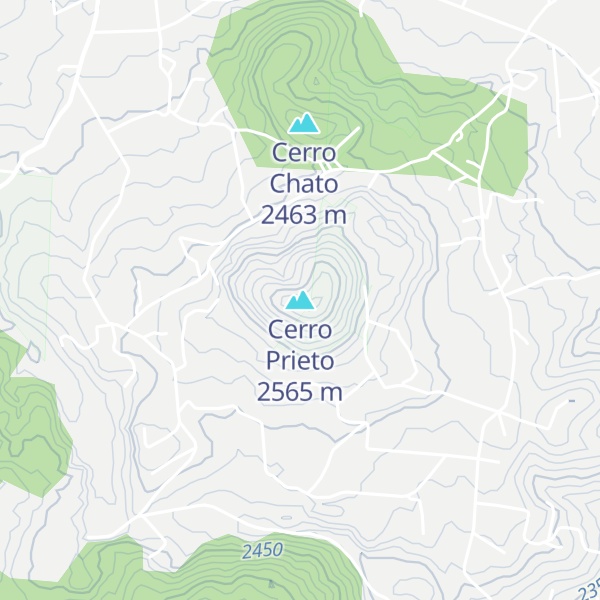 Map of Cerro Prieto