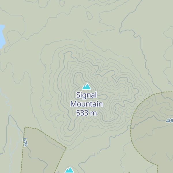 Map of Signal Mountain